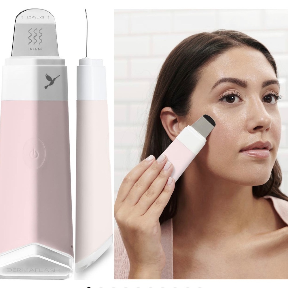 DERMAFLASH Dermapore Ultrasonic Pore Extractor & Serum Infuser